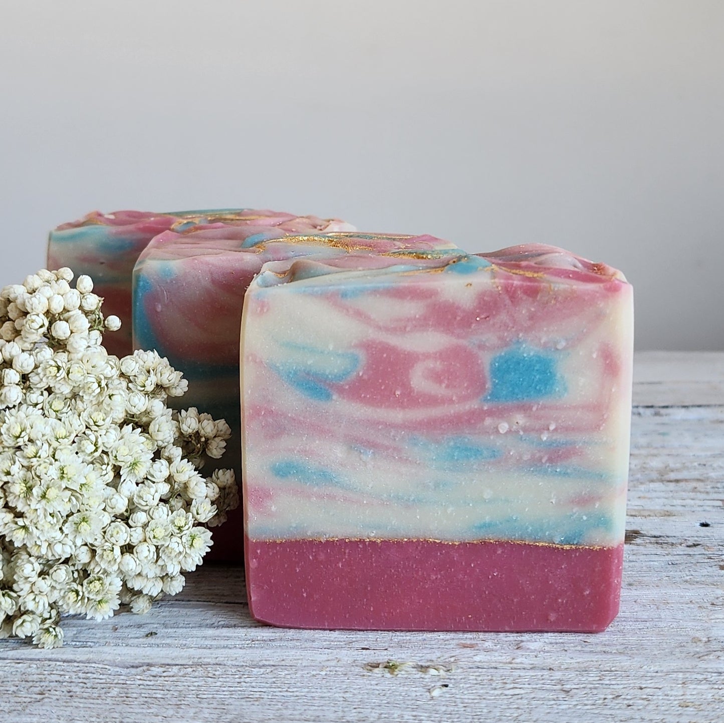 Japanese Cherry Blossom Cold Processed Soap || Bath and body