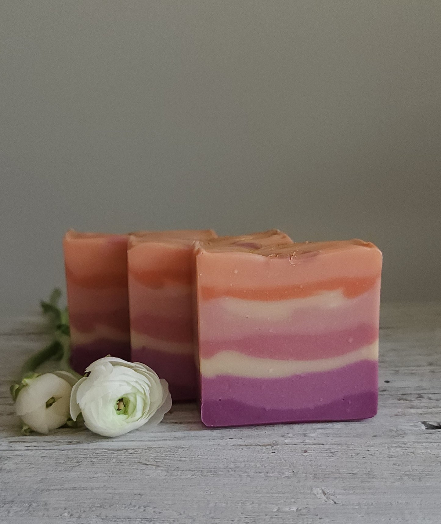 Guava Sunset Cold Processed Soap
