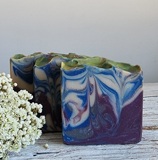 Celestial Chill Cold Processed Soap || Bath and body