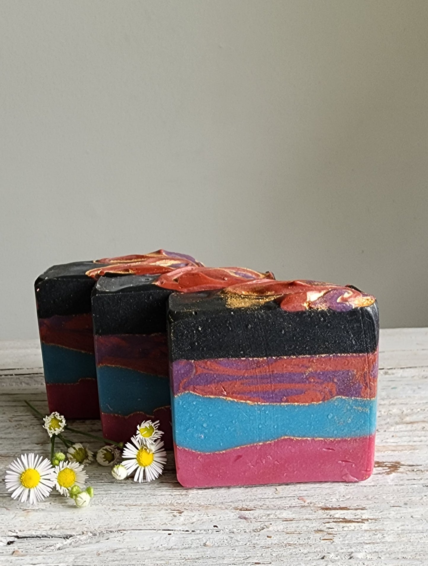 Bow Tie and Bourban Cold Processed Soap
