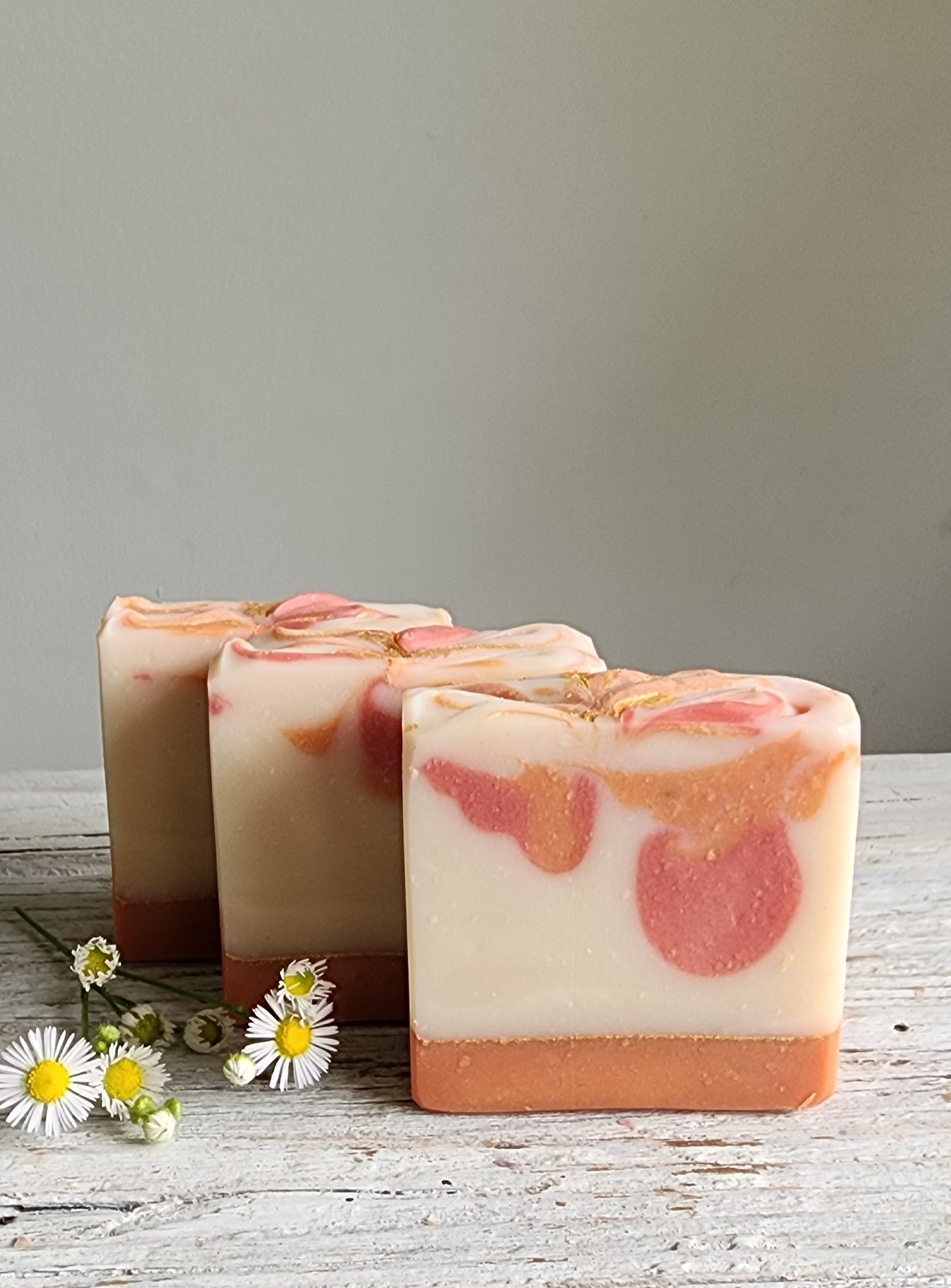 Peach Bellini Cold Processed Soap