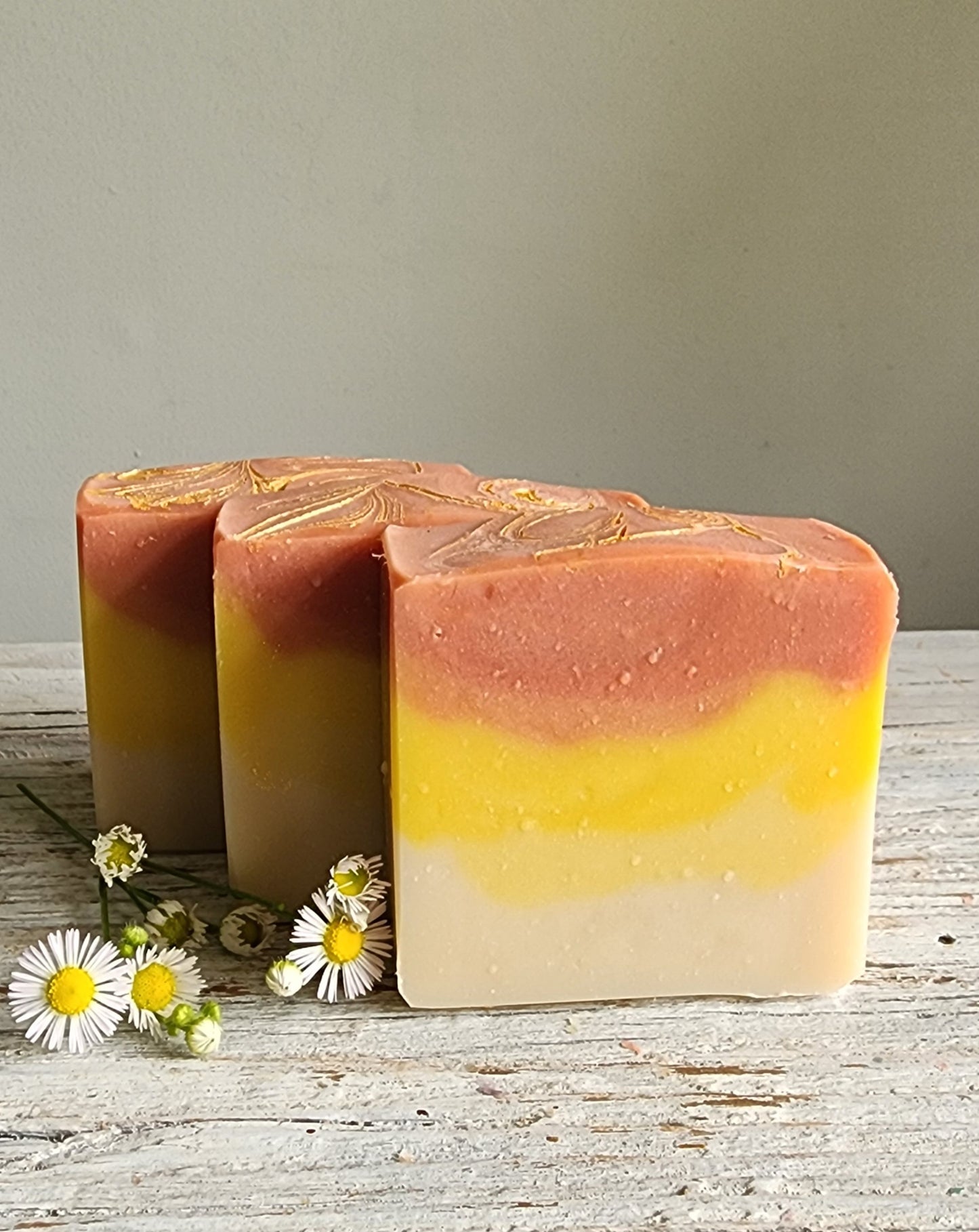Golden Solstice Cold Processed Soap