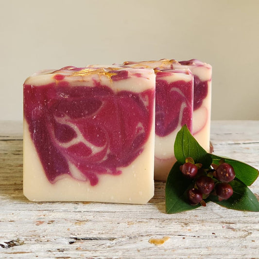 Blackberry Jam Cold Processed Soap || gifts under 10 || bath and body