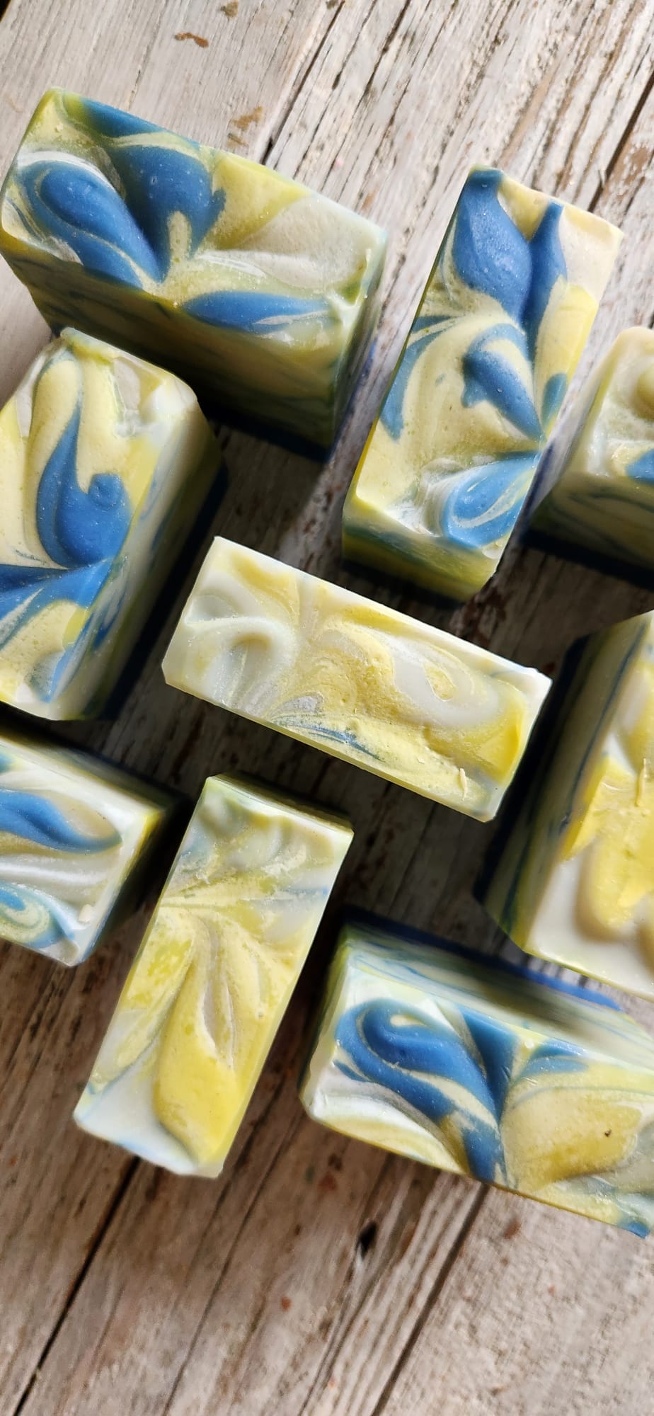 Blue Tansy Cold Processed Soap || gifts under 10 || bath and body