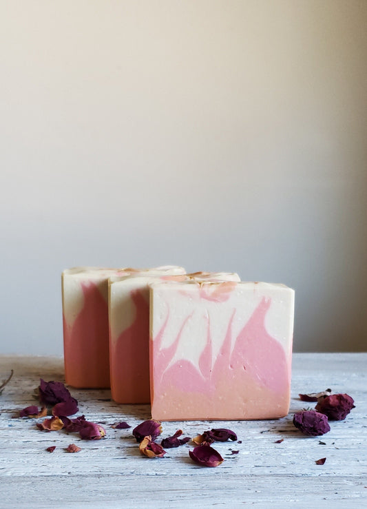 Baja Cactus Blossom Artisan Soap: Cold Process Bar Soap