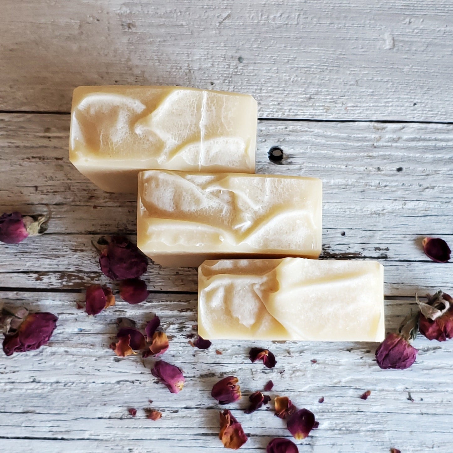 Unscented Cold Process Soap: Honey Coconut Milk Artisan Bar