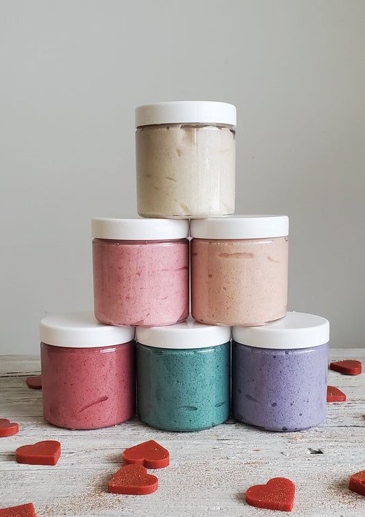 Whipped Sugar Scrub: Exfoliating Raw Sugar Soap