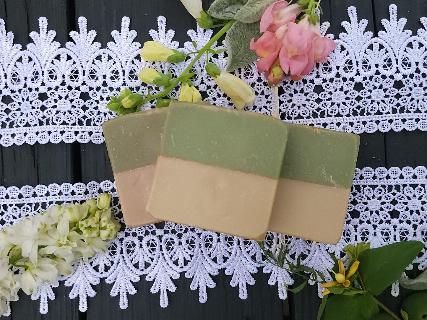 Sea Salt and Sage Cold Processed Soap || gifts under 10 || handmade soap