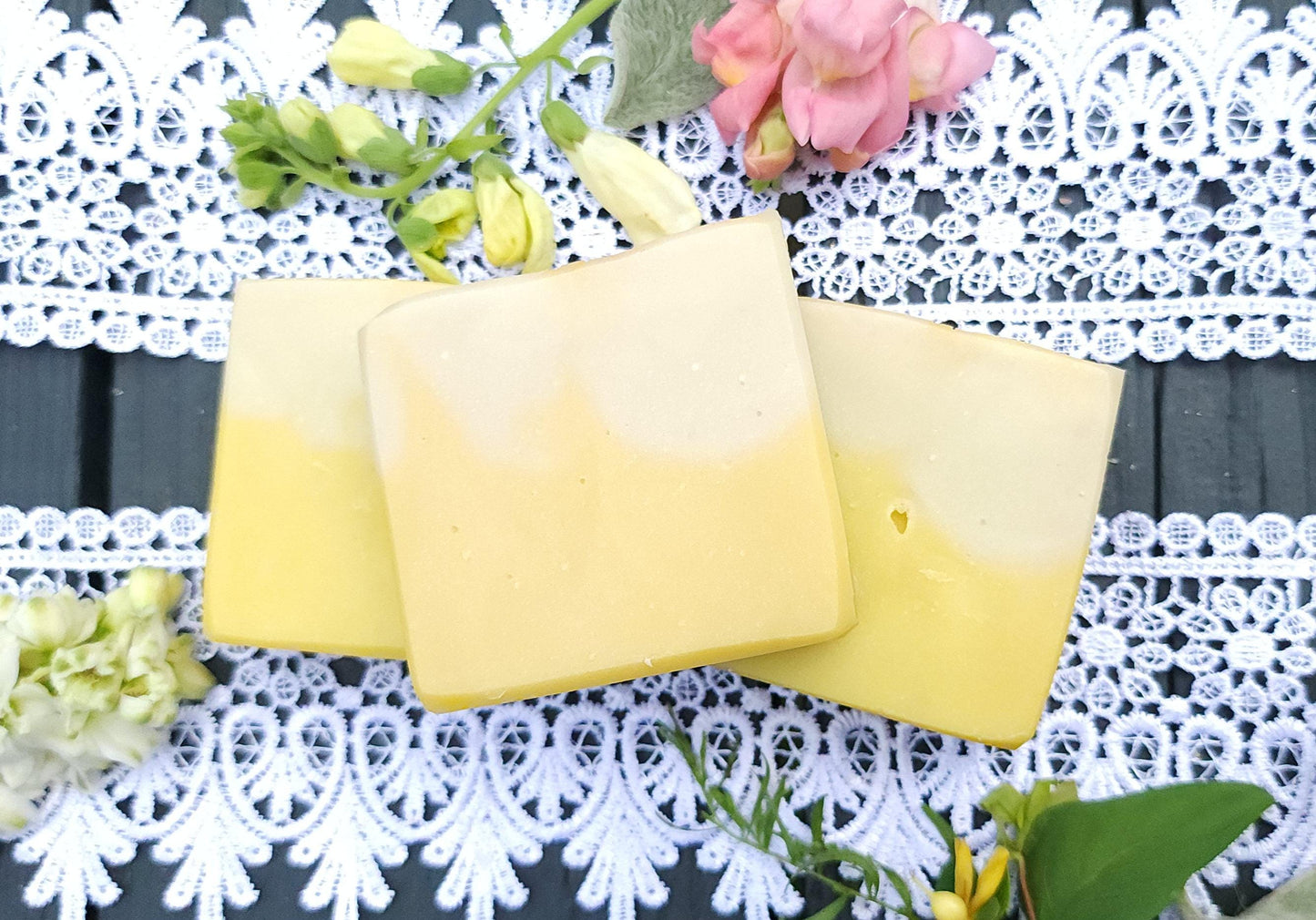 Sun Drenched Cold Processed Soap || gifts under 10 || handmade soap
