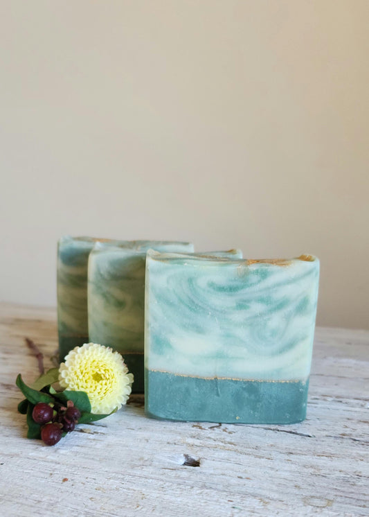 Alabaster Sage Cold Processed Soap || Bath and body || Gifts under 10 ||