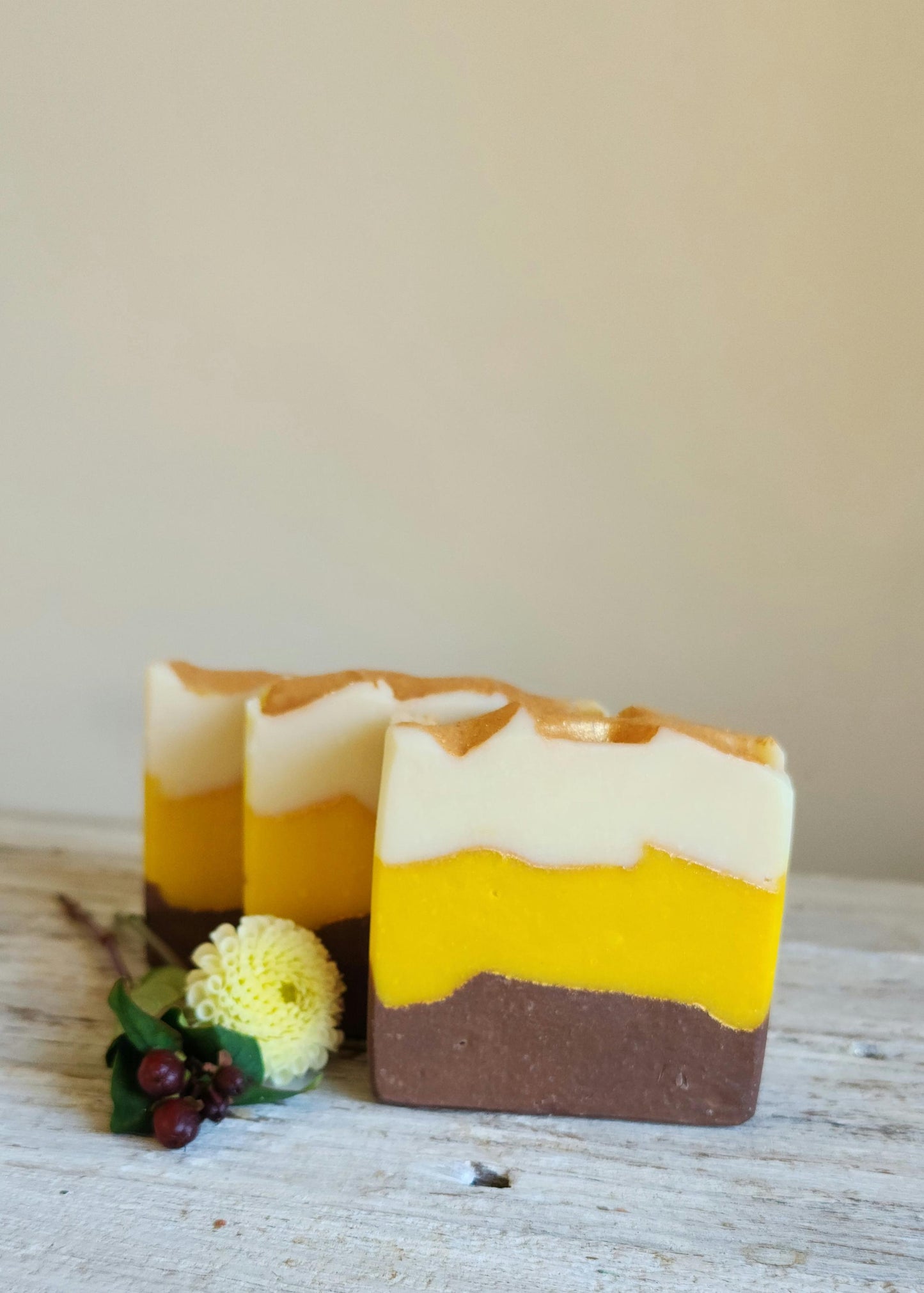 Sunflower Bloom Cold Processed Soap || Bath and body || Gifts under 10 ||