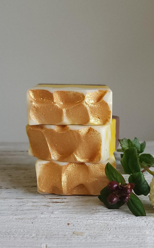 Sunflower Bloom Cold Processed Soap || Bath and body || Gifts under 10 ||