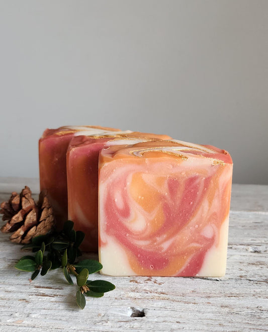 Blood Orange and Golgi Berry | Bar soap | Artisan | Gifts under 30 | Handmade