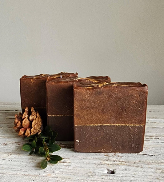 Butterscotch Bourban Cold Processed Soap || Bath and body || Gifts under 10 ||