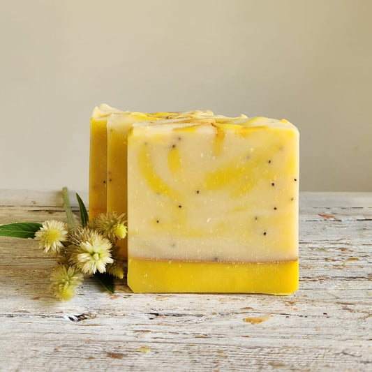 Lemon Crazy Cold Processed Soap || Handmade Soap || Gifts under 30 ||