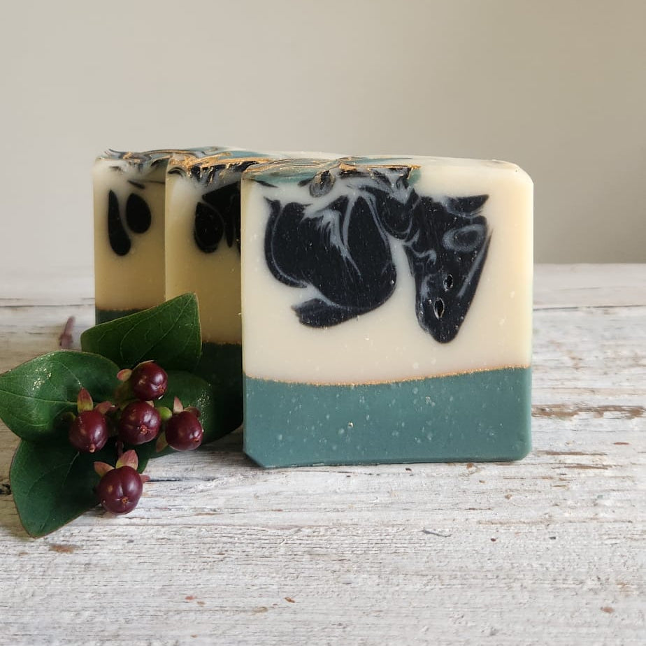 Rosemary Pepper Cold Processed Soap || gifts under 10 || bath and body