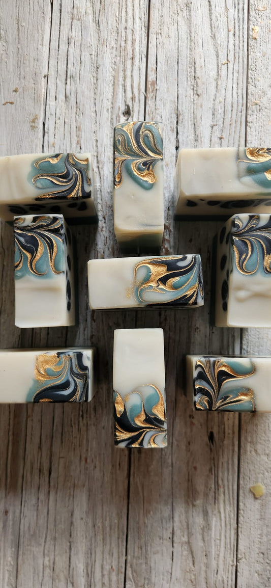 Rosemary Pepper Cold Processed Soap || gifts under 10 || bath and body