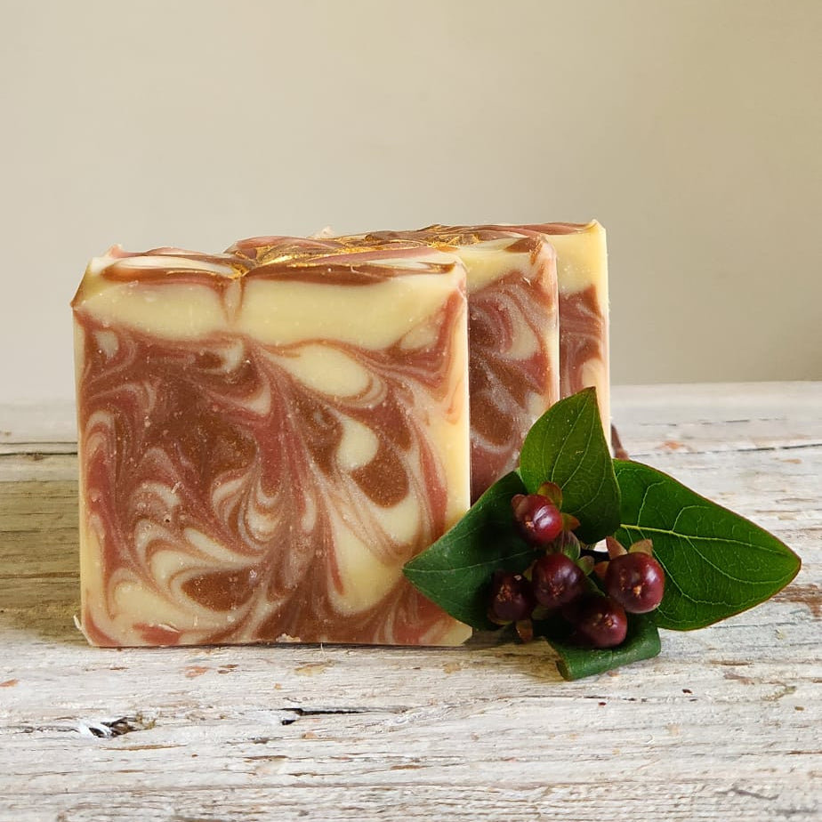 Spice Apple Toddy Cold Processed Soap || gifts under 10 || bath and body