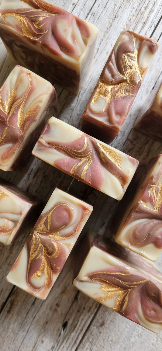 Spice Apple Toddy Cold Processed Soap || gifts under 10 || bath and body